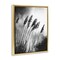 Stupell Industries Stark Contrast Wheat Floater Framed Canvas Wall Art Design by Petal Prints Design